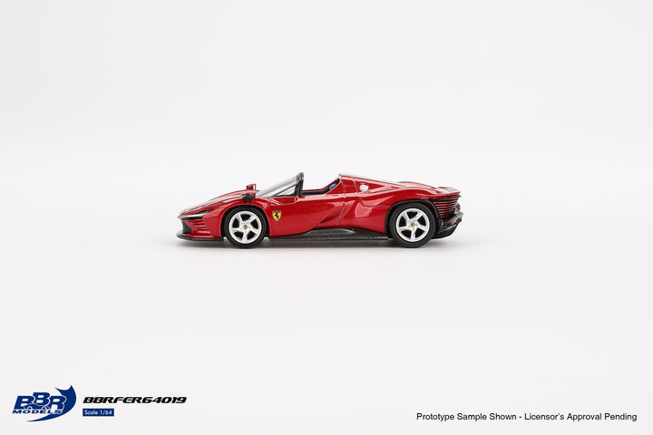 BBR Model 1:64 Ferrari Daytona SP3 Rosso Imola
