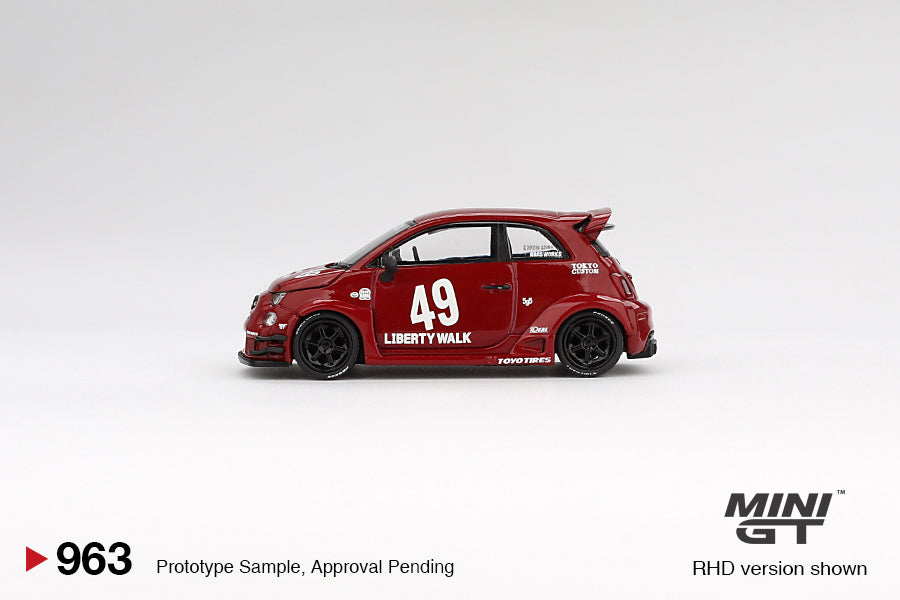 LB-WORKS x Abas Works ABARTH 595 Red