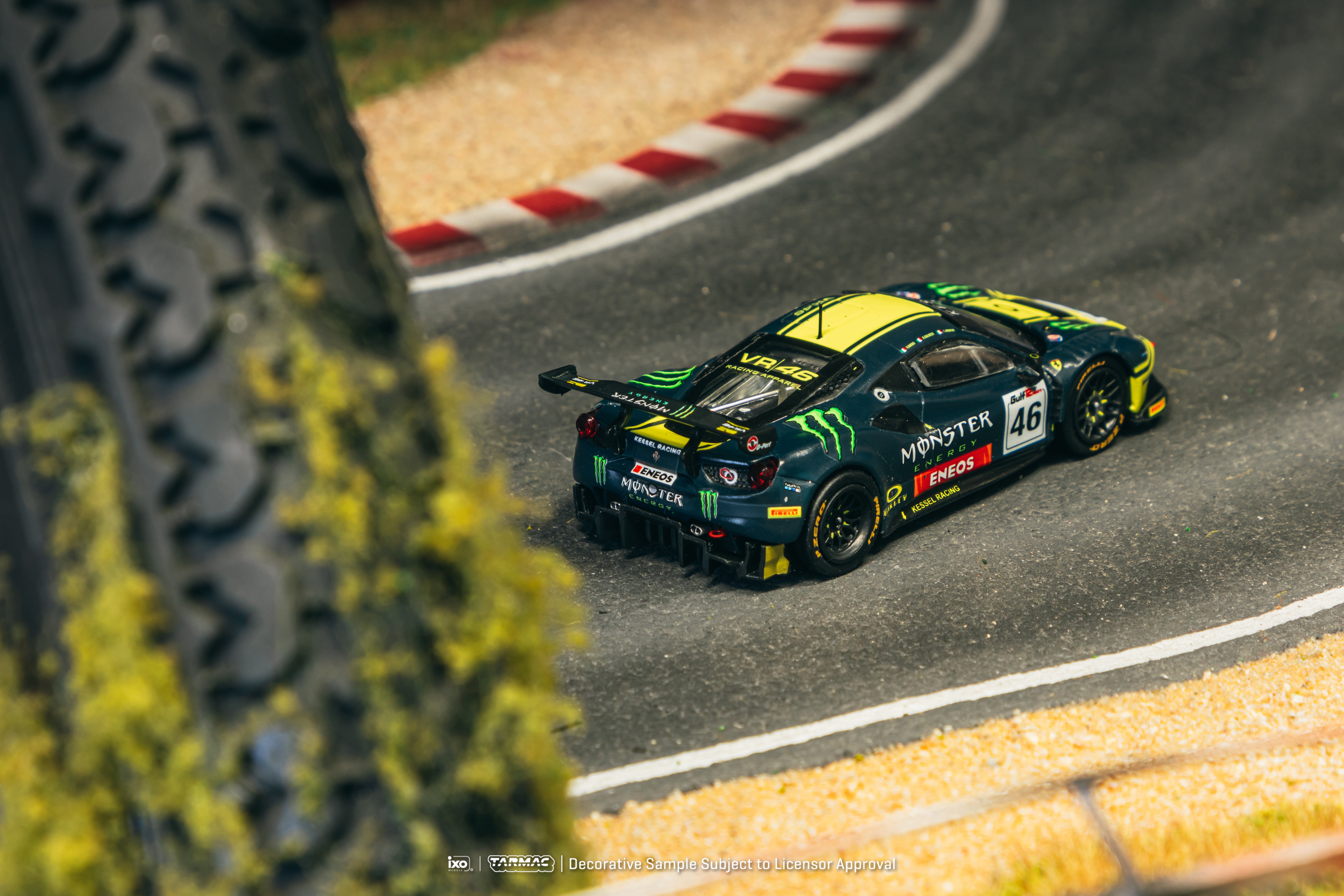 Tarmac Works X iXO Models 1/64 Ferrari 488 GT3 Gulf 12 Hours 2019 #46 – HOBBY64