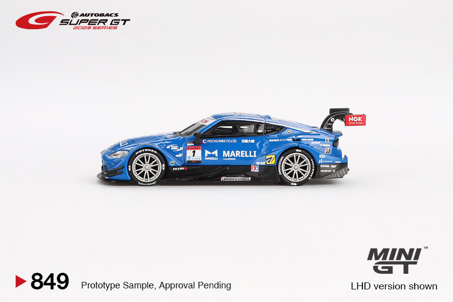 Nissan Z GT500 #1 MARELLI IMPUL Z TEAM IMPUL 2023 SUPER GT SERIES