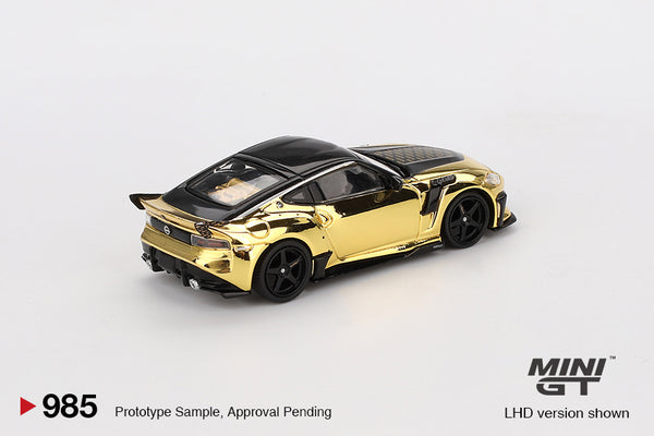 【新品未開封】 ROAD TO GOLD Mini GT Nissan Z VeilSide FFZ400 Gold Chrome #985 1/64 | eBay