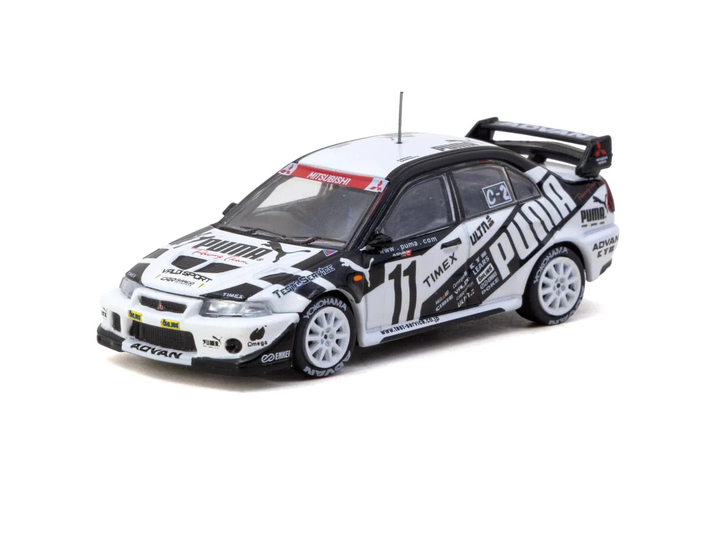 Tarmac Works 1:64 Mitsubishi Lancer Evolution VI TME Super Taikyu Series – 1:64 diecast car – photo 5