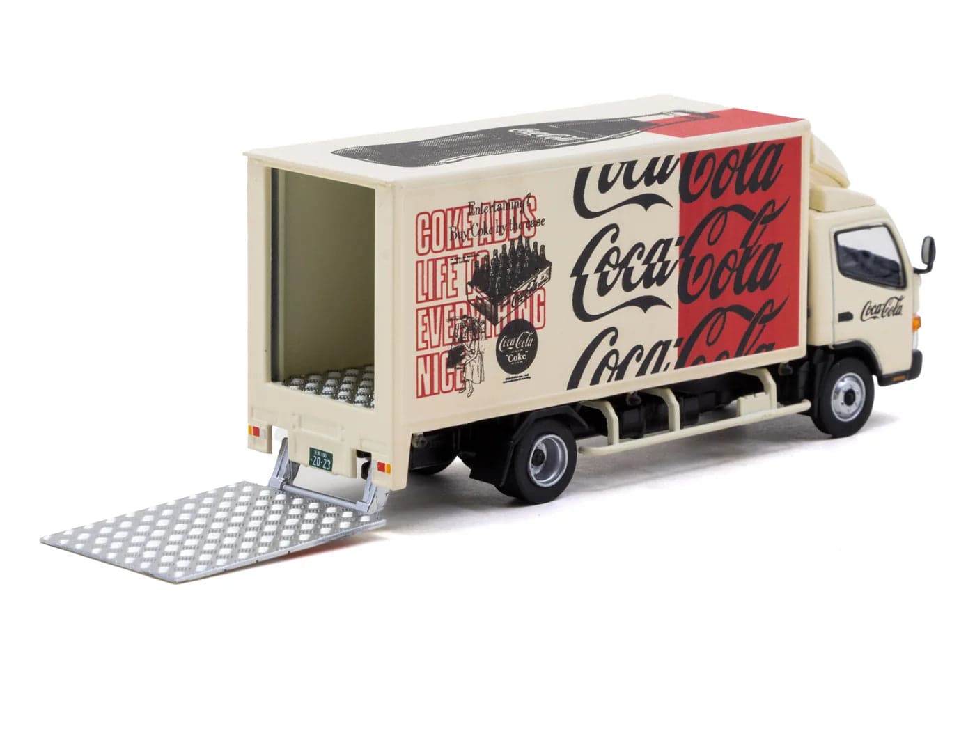 Tarmac Works 1:64 Mitsubishi Fuso Canter COCA- COLA – 1:64 diecast car – photo 7