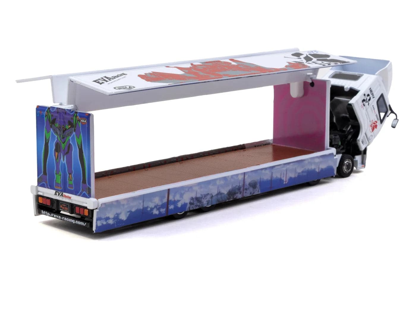 Tarmac Works 1:64 Mitsubishi Fuso Super Great EVA Racing – 1:64 diecast car – photo 3