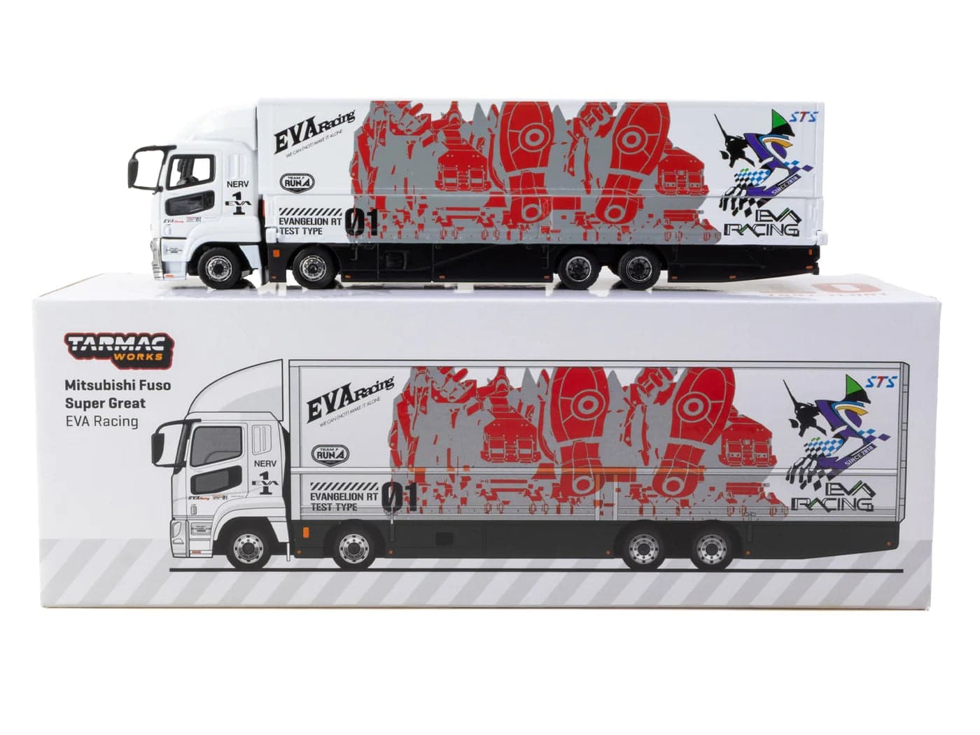 Tarmac Works 1:64 Mitsubishi Fuso Super Great EVA Racing – 1:64 diecast car – photo 4
