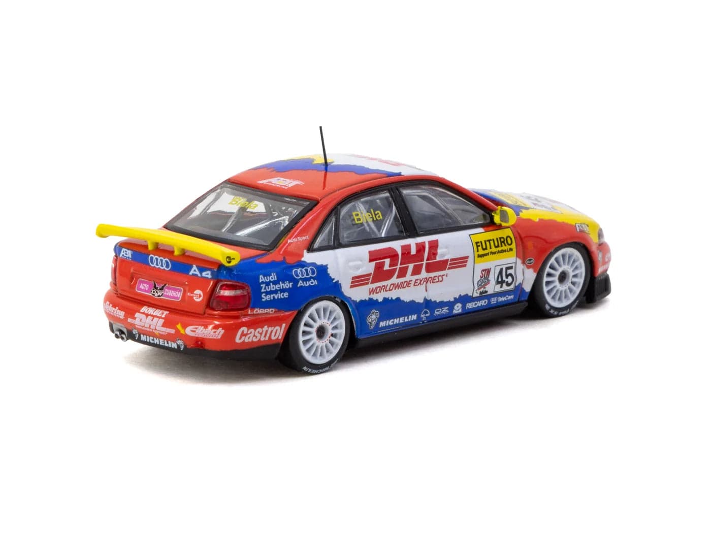 Tarmac Works 1:64 Audi A4 Quattro Super Tourenwagen Cup 1998 Frank Biela – 1:64 diecast car – photo 4