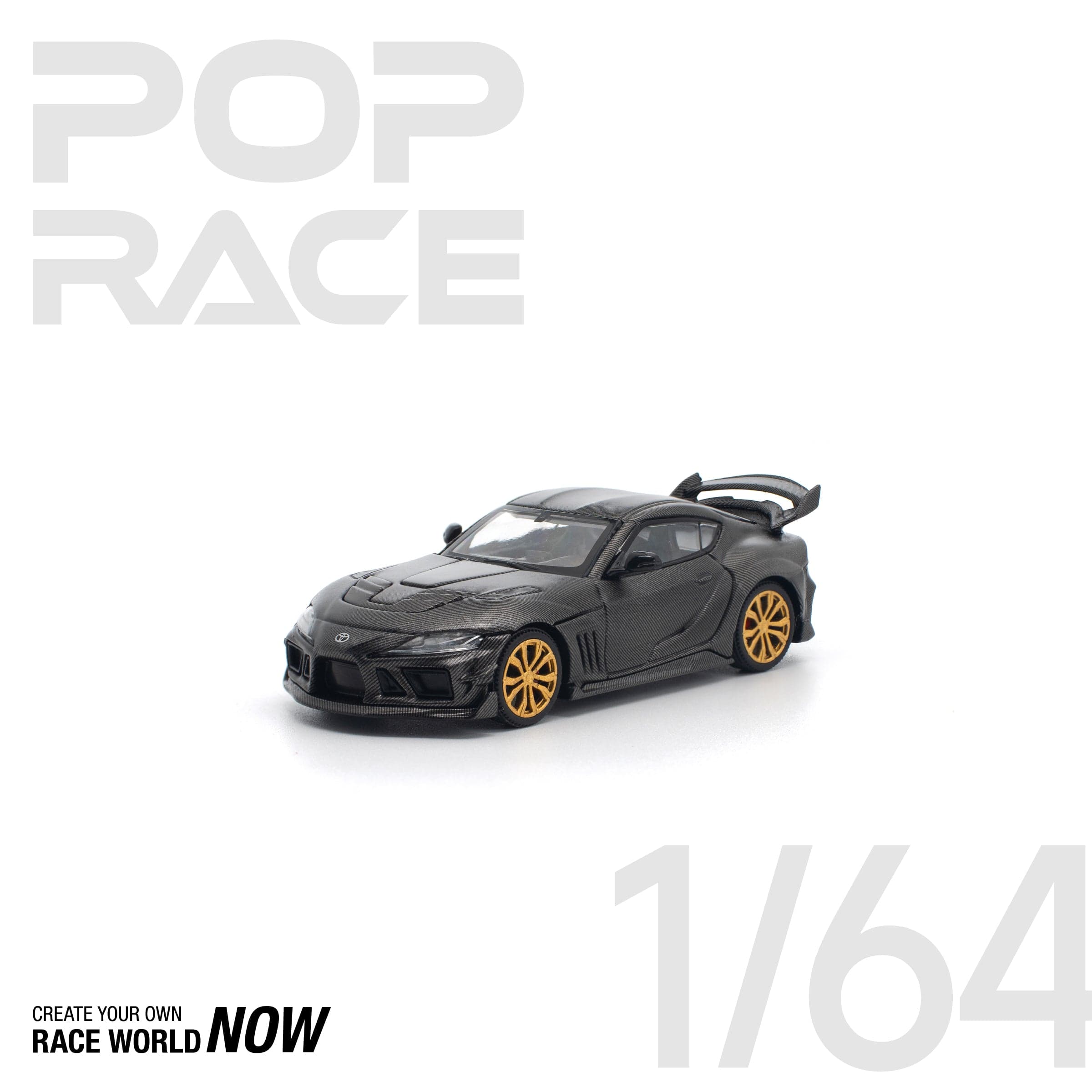 POPRACE 1:64 DARWIN PRO 66G WBK SUPRA A90 CARBON EDITION – 1:64 POP Race diecast car – photo 7
