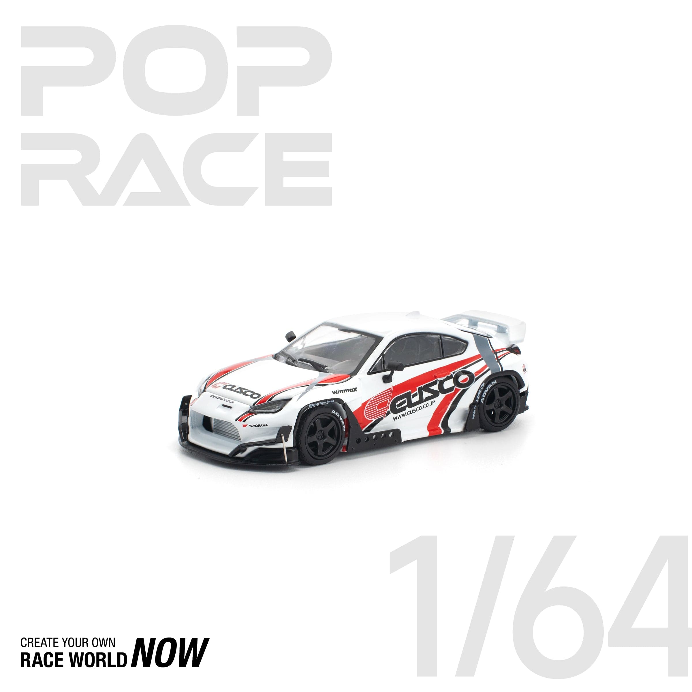 POPRACE 1:64 Panden GR86 - Cusco – 1:64 POP Race diecast car – photo 3