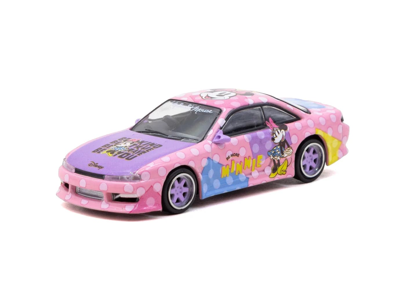 Tarmac Works VERTEX Silvia (S 14) Minnie Mouse - GLOBAL64 – 1:64 diecast car – photo 4