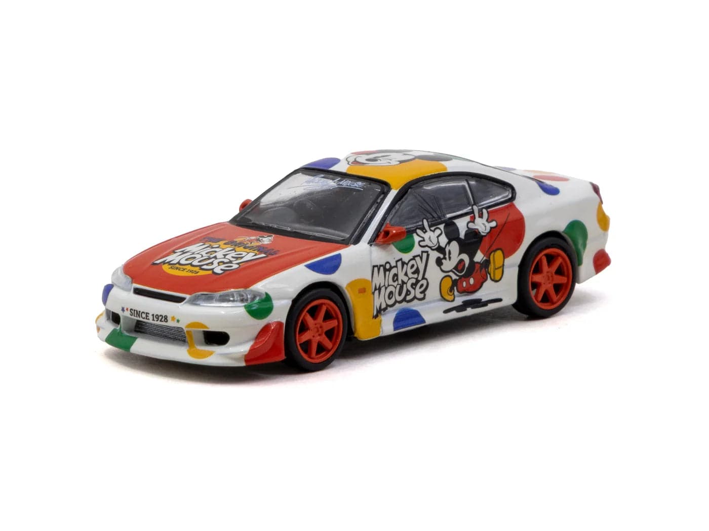 Tarmac Works VERTEX Silvia (S 15) Mickey Mouse - GLOBAL64 – 1:64 diecast car – photo 4