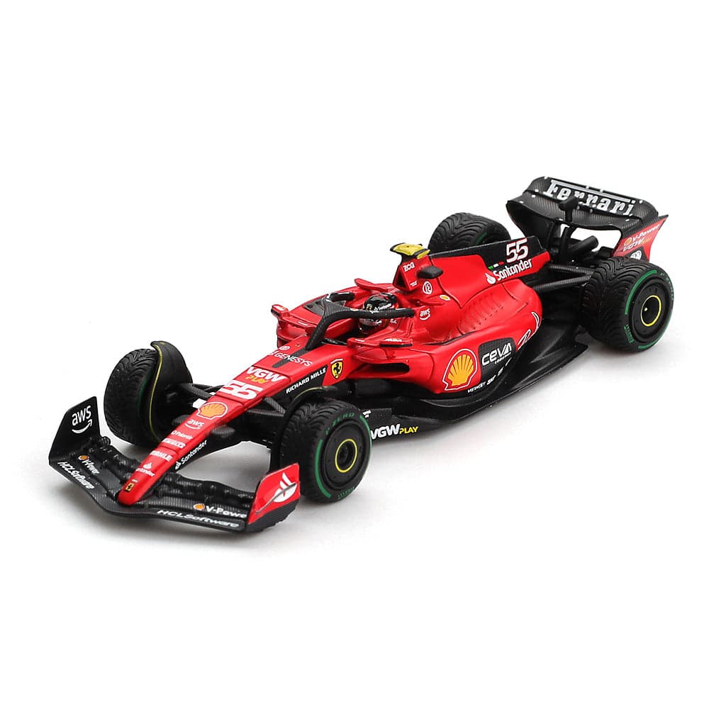 BBR Models Ferrari SF23 #55 C Sainz 2023 Monaco GP – 1:64 diecast car – photo 2