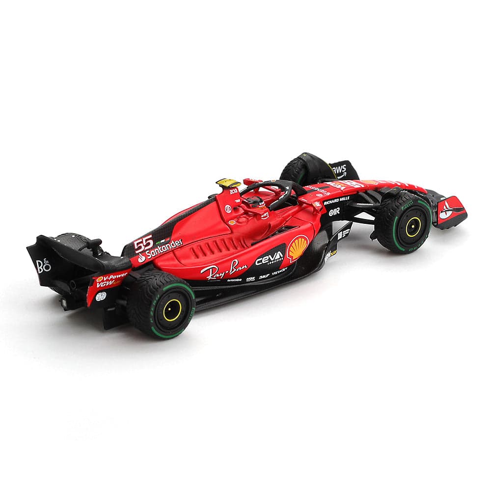 BBR Models Ferrari SF23 #55 C Sainz 2023 Monaco GP – 1:64 diecast car – photo 3