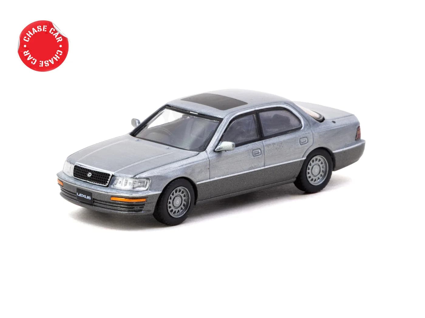 Tarmac Works Lexus LS400 Flint Grey - GLOBAL64 – 1:64 diecast car – photo 4