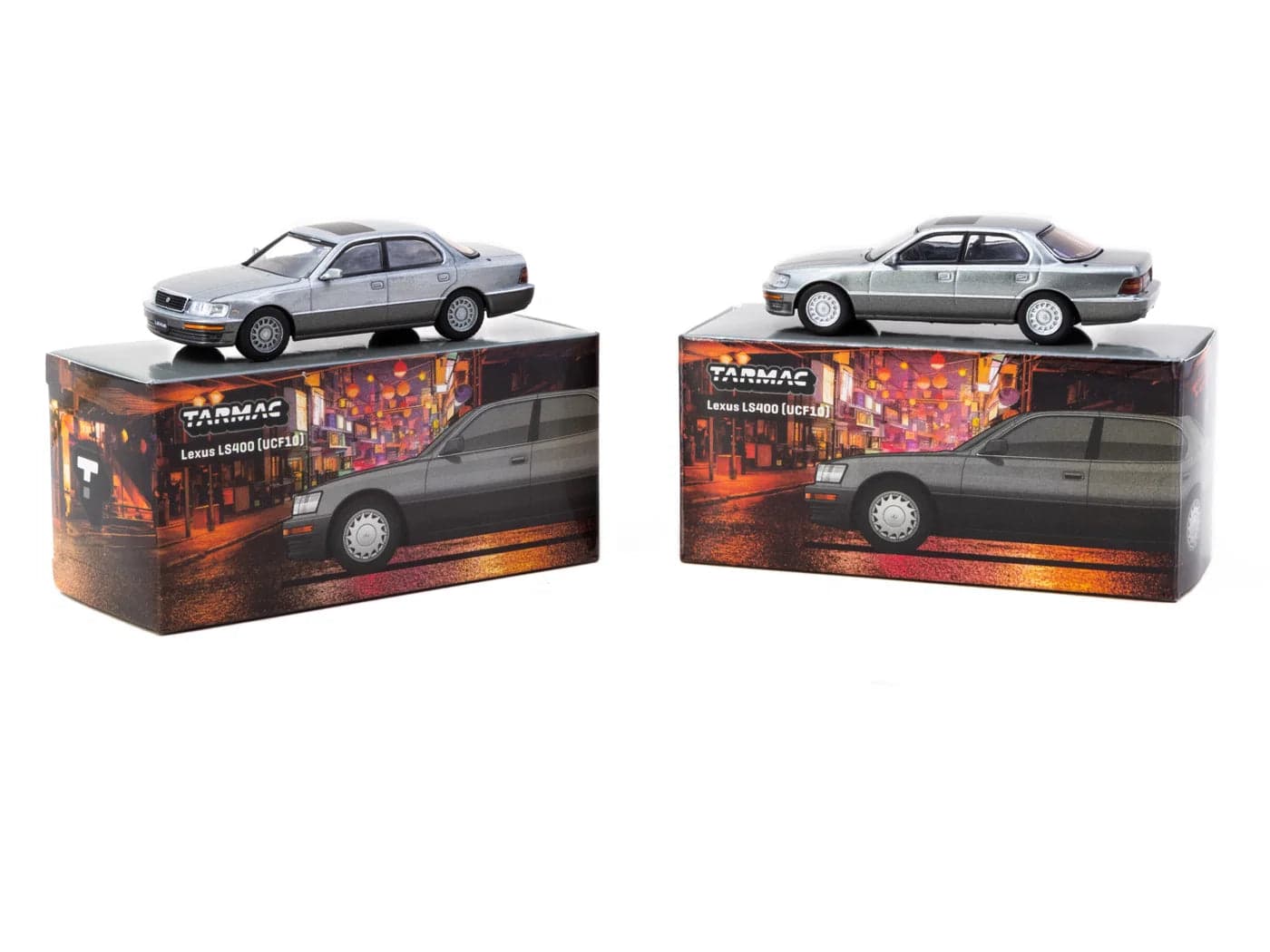 Tarmac Works Lexus LS400 Flint Grey - GLOBAL64 – 1:64 diecast car – photo 6