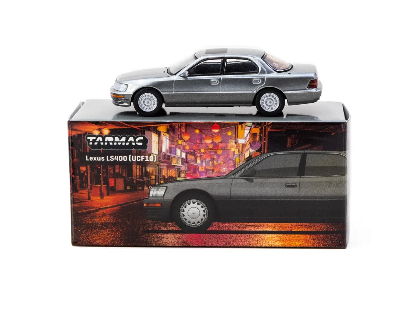 Tarmac Works Lexus LS400 Flint Grey - GLOBAL64 – 1:64 diecast car – photo 5