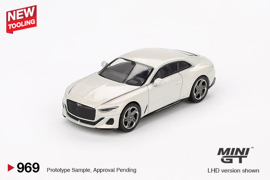 Bentley Batur Bonneville Pearl - BOX PACKAGING – 1:64 Mini GT diecast car – photo 3