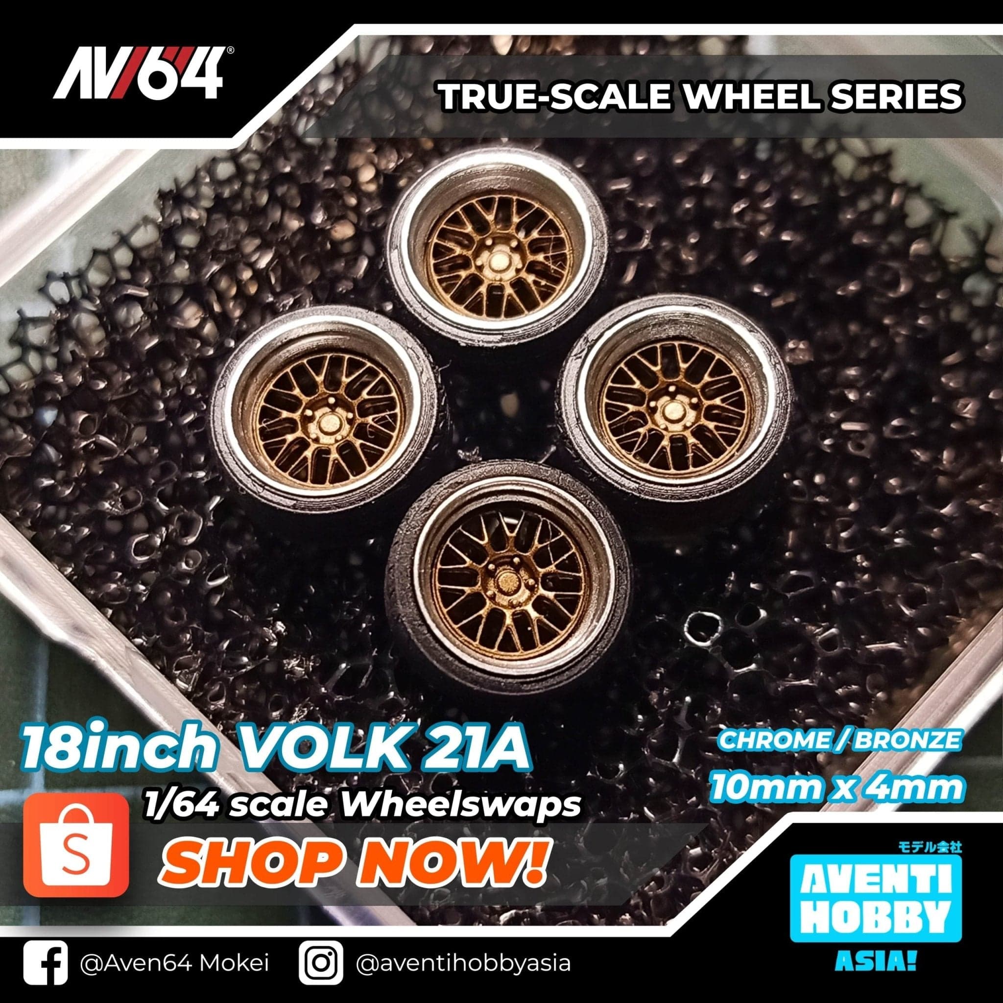 18INCH VOLK 21A – Aven64 – photo 2