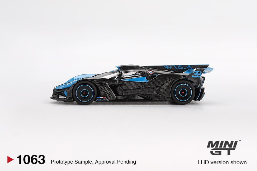 Bugatti Bolide Presentation – 1:64 Mini GT diecast car