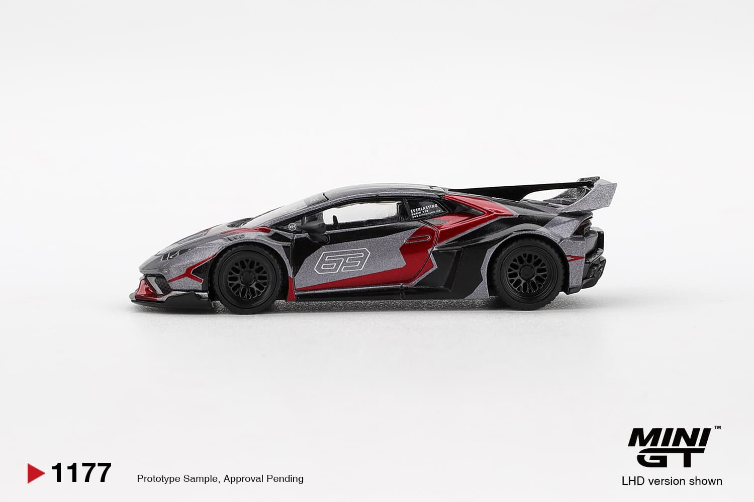 LB★WORKS Lamborghini Huracán GT RONIN – 1:64 Mini GT diecast car