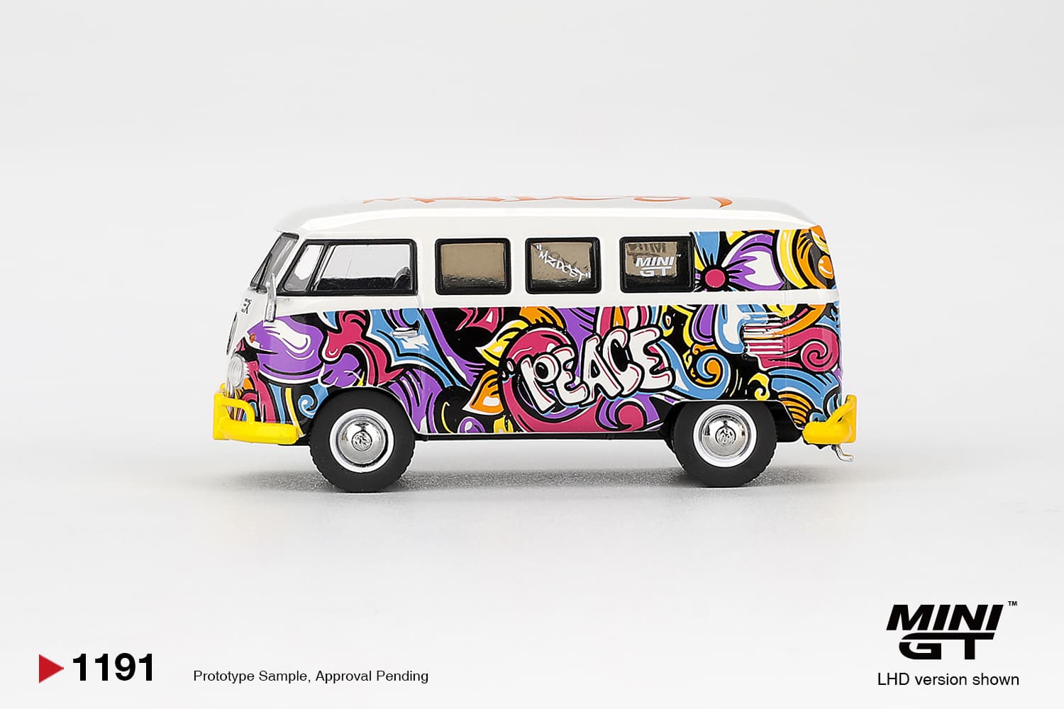 Volkswagen T1 Microbus Mizu Design – 1:64 Mini GT diecast car