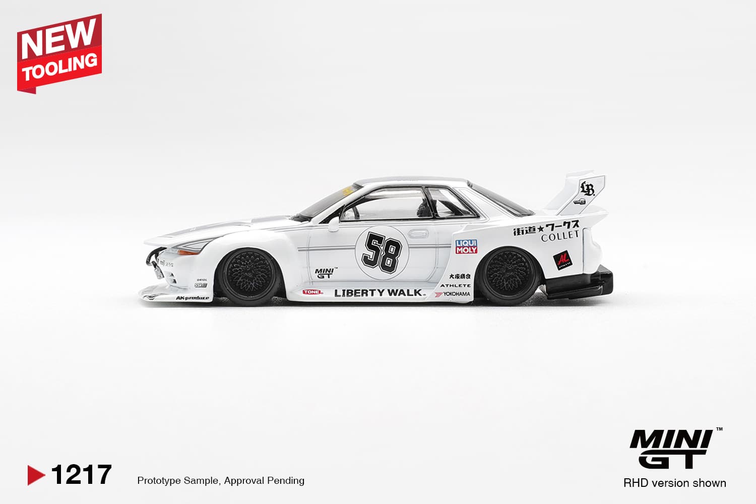 Nissan Skyline GT-R (R32) Kaido Works TAS 2025 – 1:64 Mini GT diecast car
