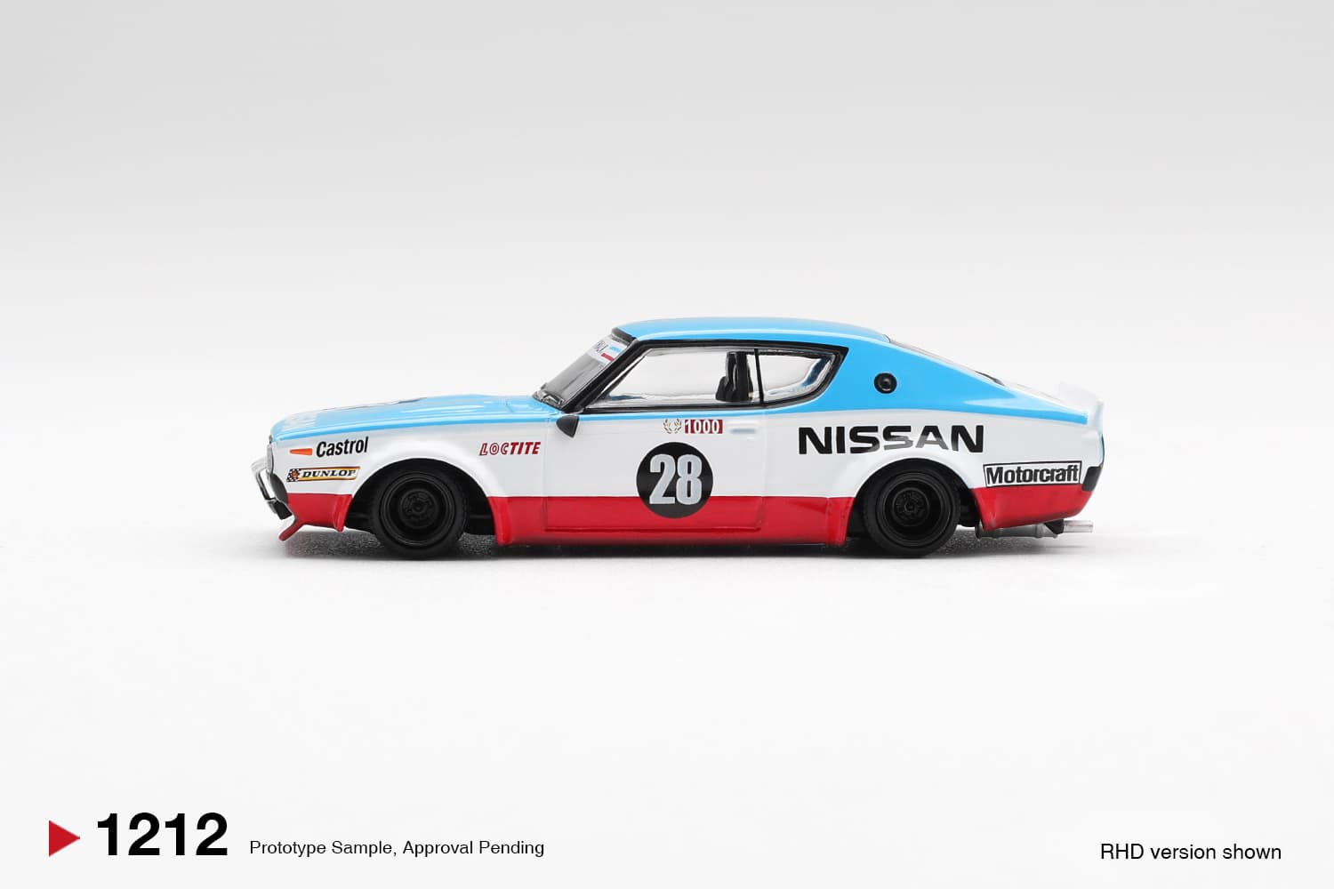 Nissan Skyline Kenmeri Liberty Walk Nissan Racing '75 concept – 1:64 Mini GT diecast car