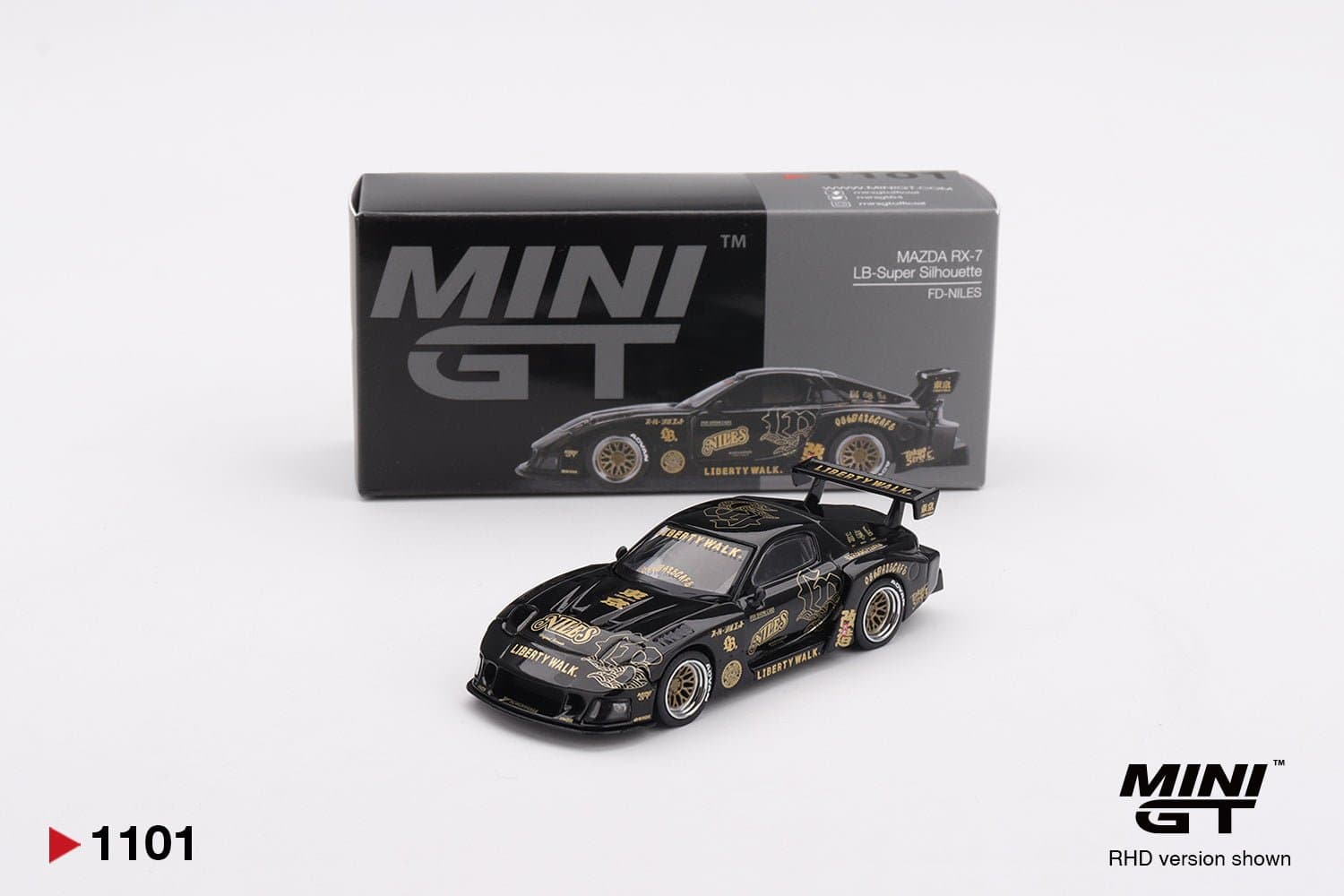 Mazda RX-7 LB-Super Silhouette FD-NILES – 1:64 Mini GT diecast car