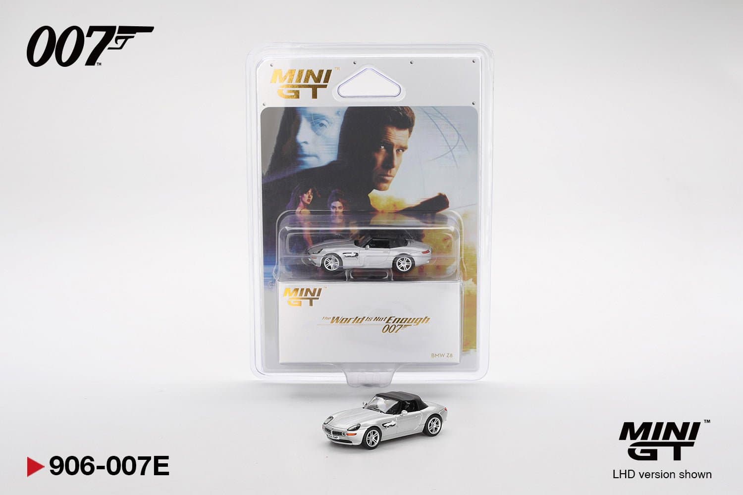 BMW Z8 "The World Is Not Enough" – 1:64 Mini GT diecast car