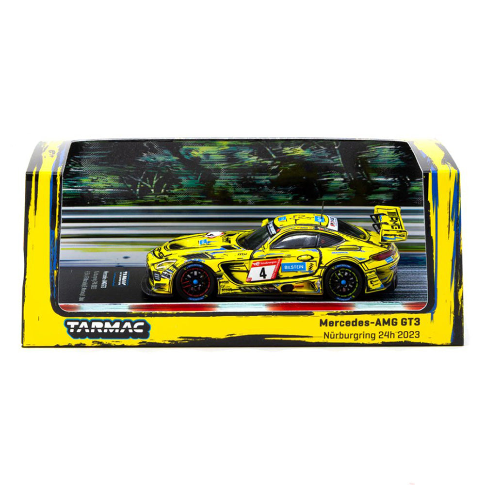 Tarmac Works 1:64 Mercedes-AMG GT3 Nürburgring 24h 2023 P. Ellis / R. Marciello / E. Mortara / L. Stolz