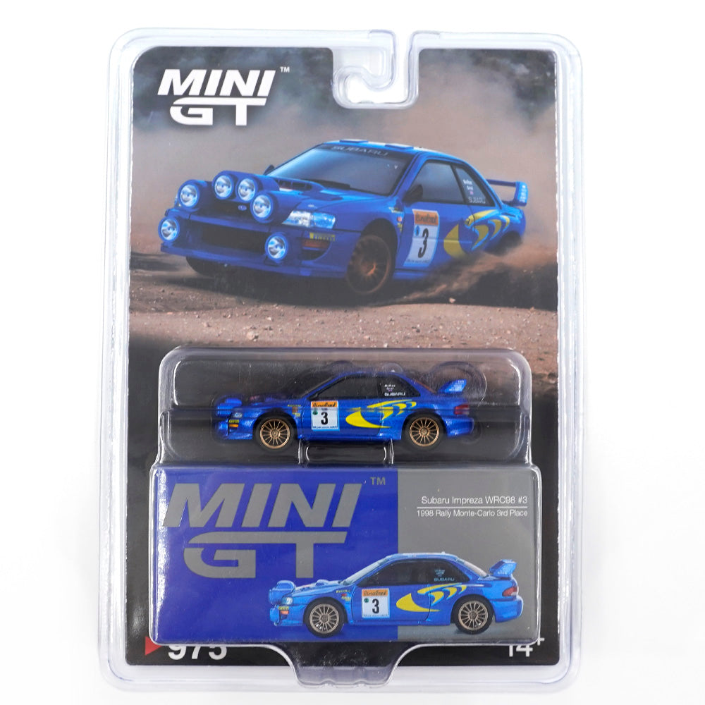 Subaru Impreza WRC98 1998 Rally Monte-Carlo 3rd Place #3