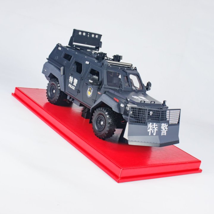MB Model 1:64 HK \ SPINOSAURUS - Riot Dispersal Vehicle (Police) Dark Blue