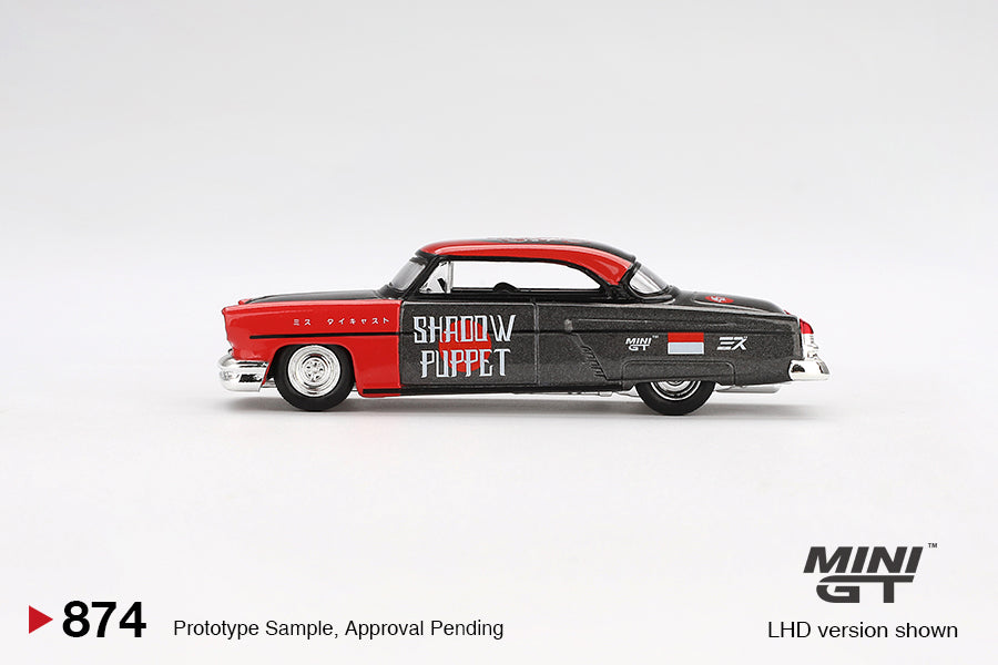 Lincoln Capri Hot Rod 1954 "Shadow Puppet" MINI GT x MIZU Diecast 2024