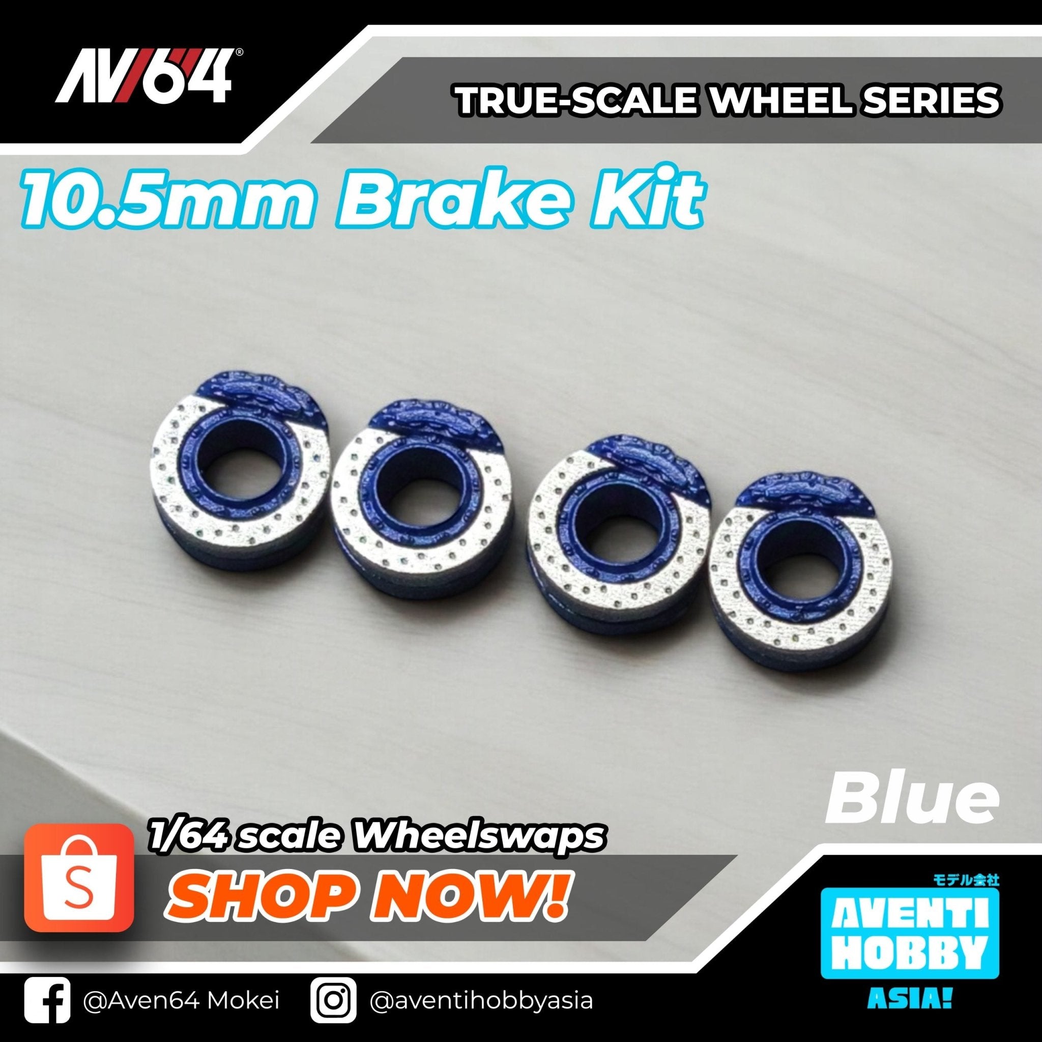 10.5MM BRAKE KIT - 1ISTO64