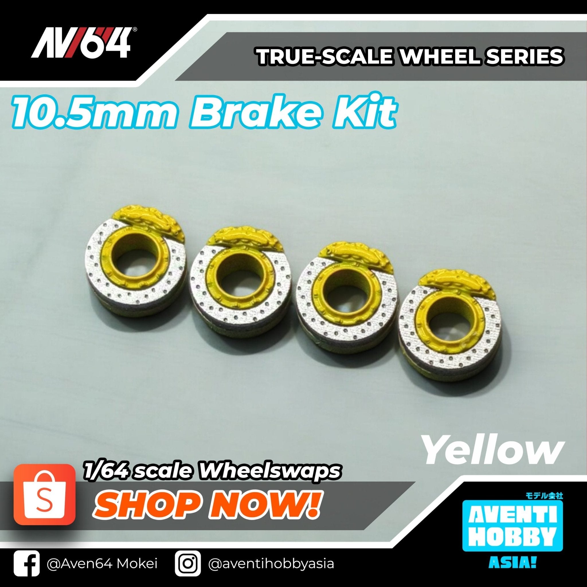 10.5MM BRAKE KIT - 1ISTO64