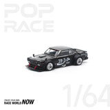 POPRACE 1:64 SKYLINE GT-R DRIFT (HAKOSUKA) - COCA COLA ZERO JP BLACK CHROME