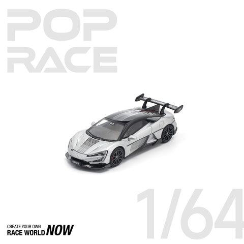 POPRACE 1:64 Yangwang U9 - Silver