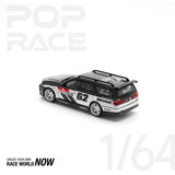 POPRACE 1:64 NISSAN STAGEA SIM0N'S GARAGE #62 - BLACK