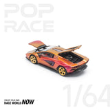 POPRACE 1:64 LAMBORGHINI COUNTACH LP 800-4 - BLU HAL