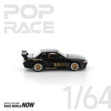 POPRACE 1:64 PANDEM Nissan Silvia S13 - Black