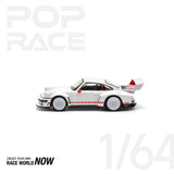 POPRACE 1:64 SINGER DLS TURBO (TRACK) - WHITE