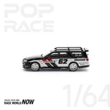 POPRACE 1:64 NISSAN STAGEA SIM0N'S GARAGE #62 - BLACK