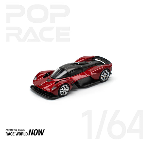 POPRACE 1:64 ASTON MARTIN VALKYRIE SUPERNOVA RED