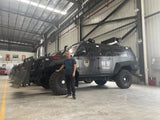 MB Model 1:64 HK \ SPINOSAURUS - Riot Dispersal Vehicle (Police) Dark Blue