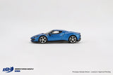 BBR Model 1:64 Ferrari 296 GTB Blu Corsa