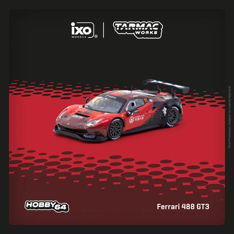 Tarmac Works 1:64 Ferrari 488 GT3 Macau GT Cup 2022 Harmony Racing