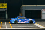Tarmac Works 1:64 VERTEX Toyota Mark II JZX100 Blue Metallic