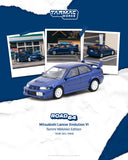 Tarmac Works 1:64 Mitsubishi Lancer Evolution VI Tommi Mäkinen Edition Blue