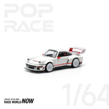 POPRACE 1:64 SINGER DLS TURBO (TRACK) - WHITE