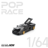 POPRACE 1:64 LAMBORGHINI COUNTACH LPI 800-4 DEEP BLACK