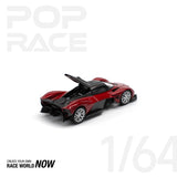 POPRACE 1:64 ASTON MARTIN VALKYRIE SUPERNOVA RED